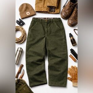 Carhartt Men's Forest Green Cargo Pants